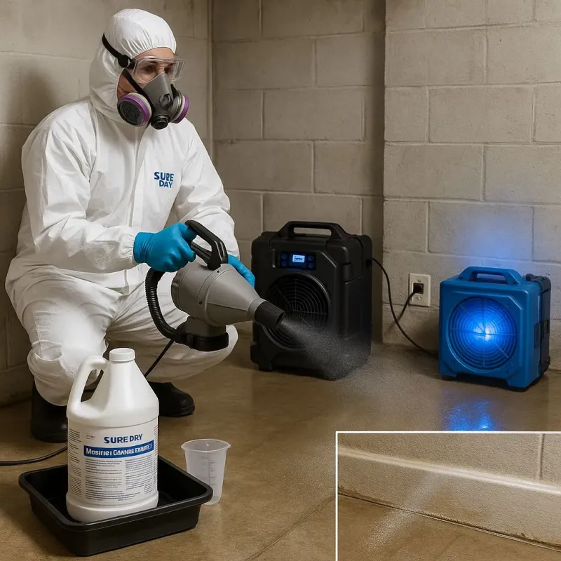 Sanitization and Odor Removal process in Barron County, WI