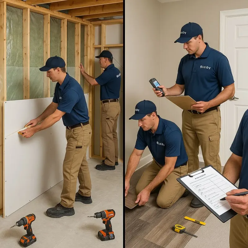 Repairs and Reconstruction process in Barron County, WI